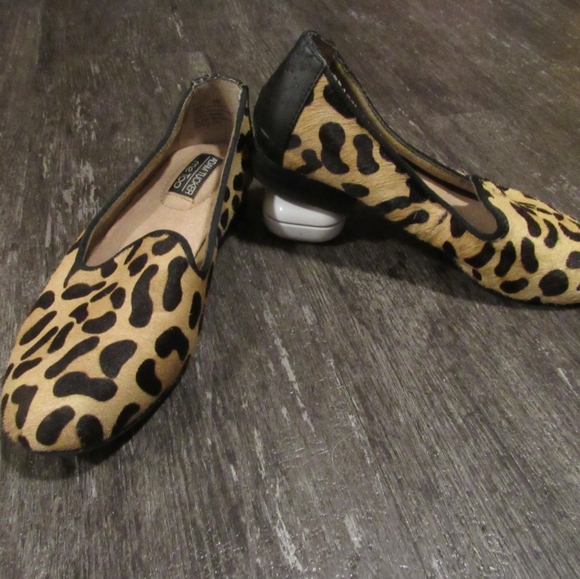 Adam Tucker me too calf hair flats kids 4/womens 6 - Picture 1 of 10